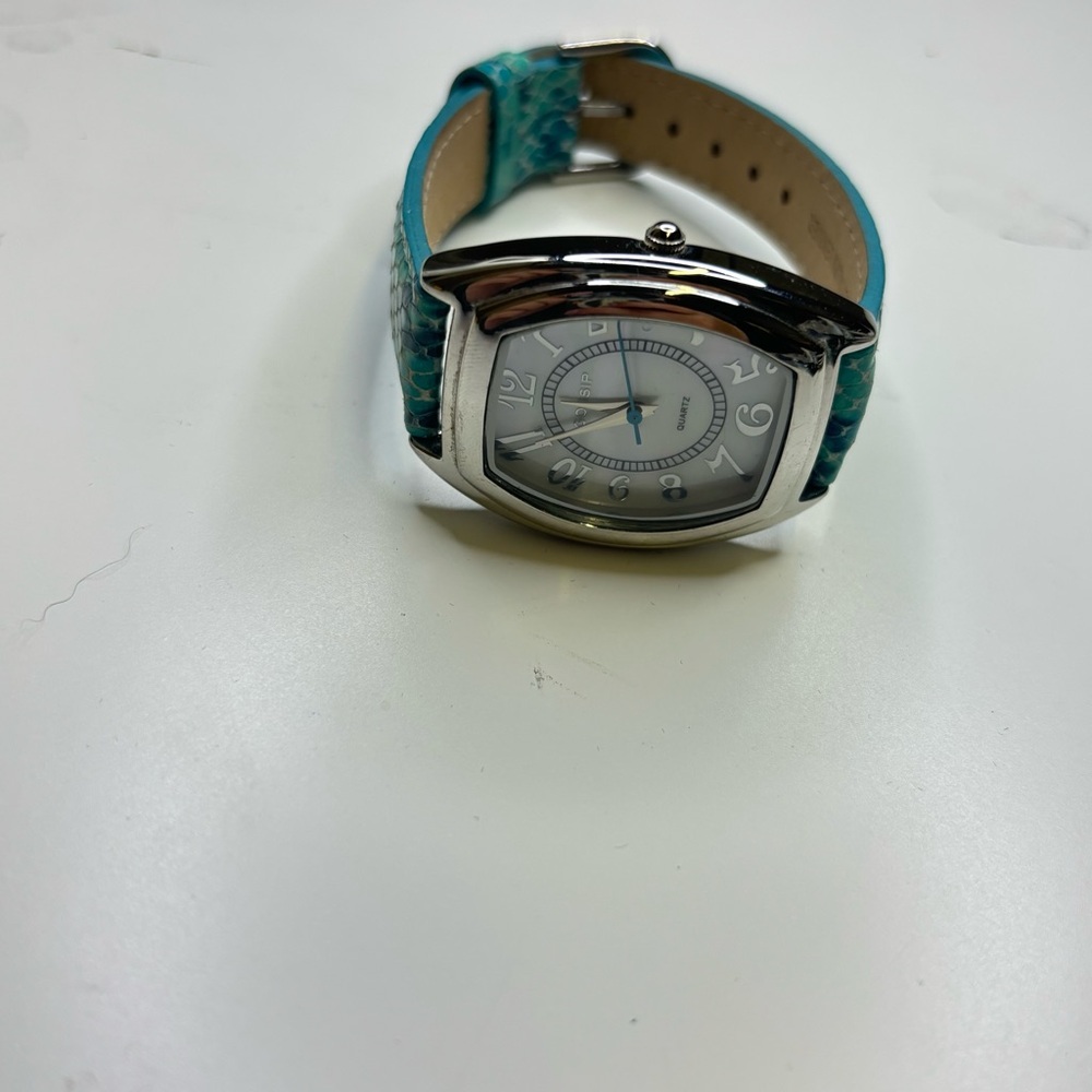 Gossip Silver and Teal Women's Watch
